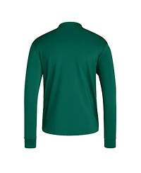 Adidas Men's Green Miami Hurricanes Dugout Pullover Sweatshirt