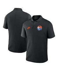 Nike Men's Black Florida Gators Primetime Victory Legacy Vault Logo Performance Polo Shirt