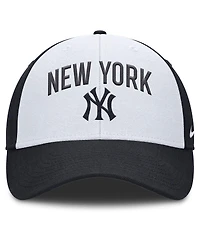 Nike Men's White/Navy New York Yankees Club Performance Adjustable Hat