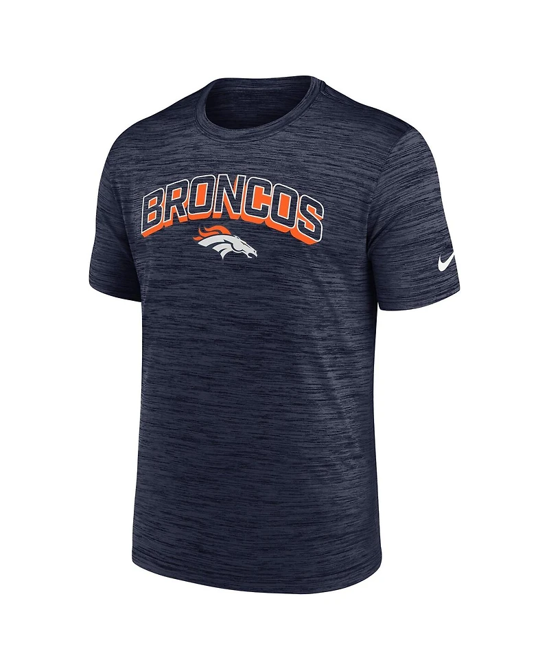 Nike Men's Navy Denver Broncos Velocity Performance T-Shirt