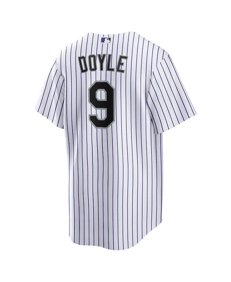 Nike Men's Brenton Doyle White Colorado Rockies Home Replica Jersey