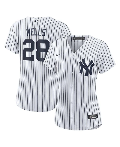 Nike Women's Austin Wells White New York Yankees Home Replica Jersey