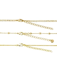 Unwritten Crystal Heart Pendant Necklace Set