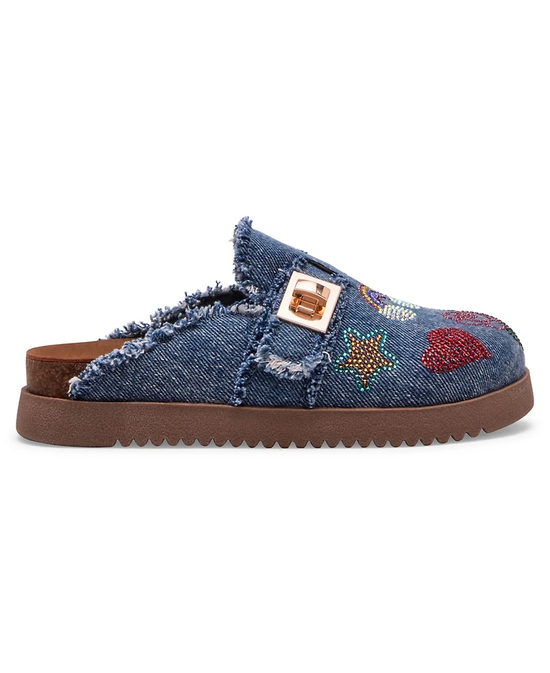 Steve Madden Little and Big Girls J-Moneyyr Slip On Clogs