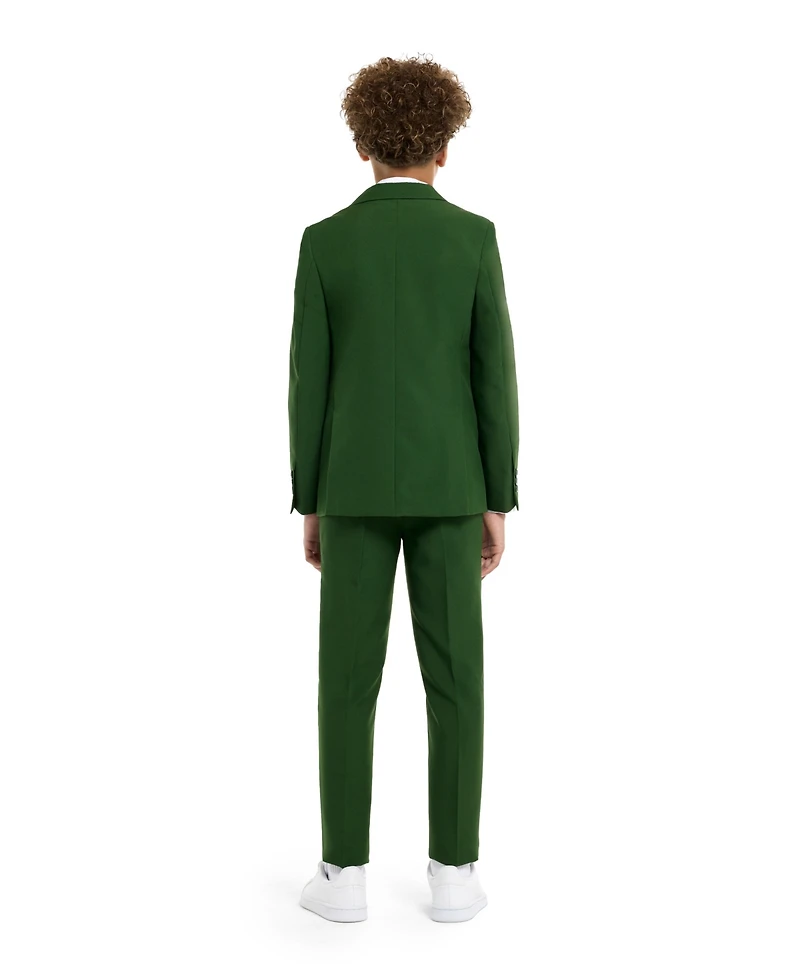 OppoSuits Big Boys Glorious Solid Color Suit, 3-Piece Set