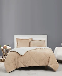 Brooklyn Loom Essential Corduroy 3-Pc. Comforter Set