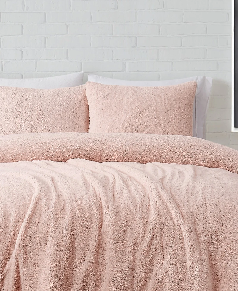 Brooklyn Loom Marshmallow Sherpa 2-Pc. Comforter Set, Twin/Twin Xl