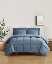 Truly Soft Green Solid 3-Pc. Comforter Set, King