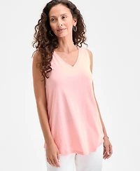 Style & Co Women's V-Neck Tank Top, Exclusively at Macy's