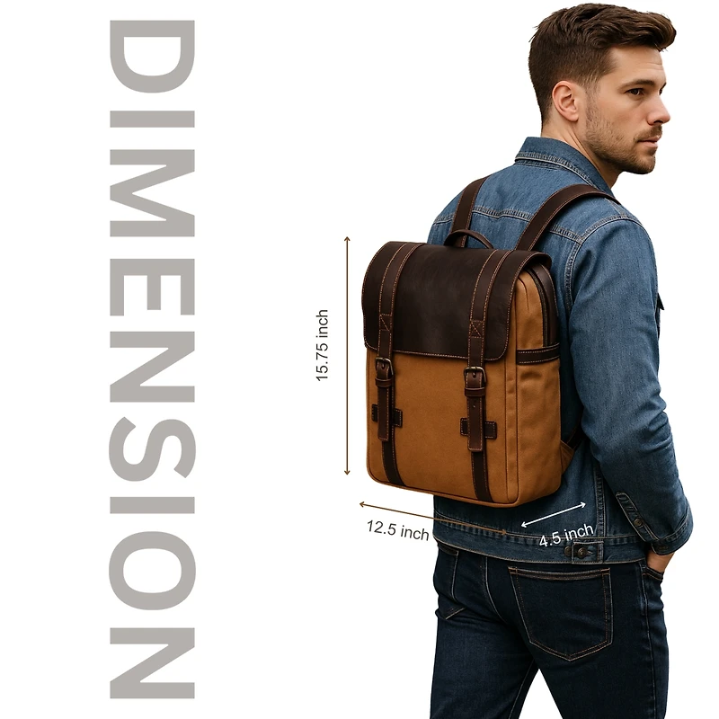 Aaron Leather Goods Neoclassic Adventurer