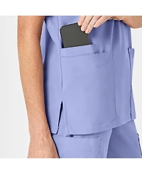 Wink Women's W123 Unisex 4 Pocket Utility Scrub Top