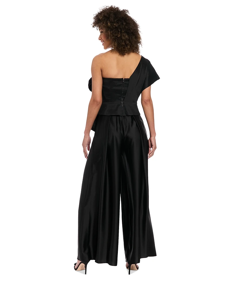 Muse Women's One-Shoulder Asymmetric-Bow Top