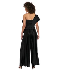 Muse Women's One-Shoulder Asymmetric-Bow Top