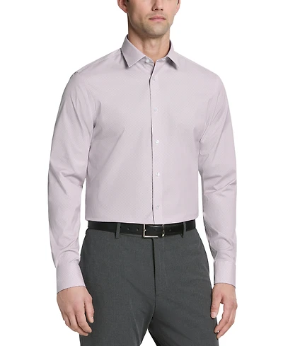 Calvin Klein Refined Cotton Stretch Men's Slim Fit Dress Shirt