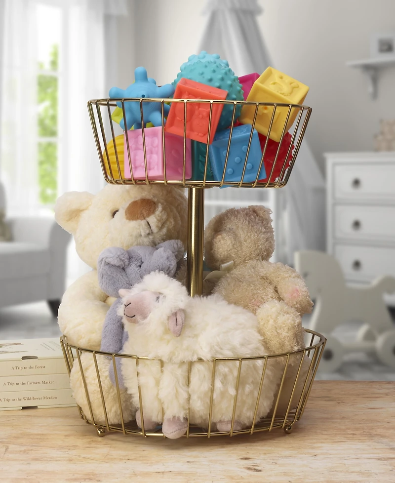 Mikasa Gourmet Basics Geneva 2-Tier Basket