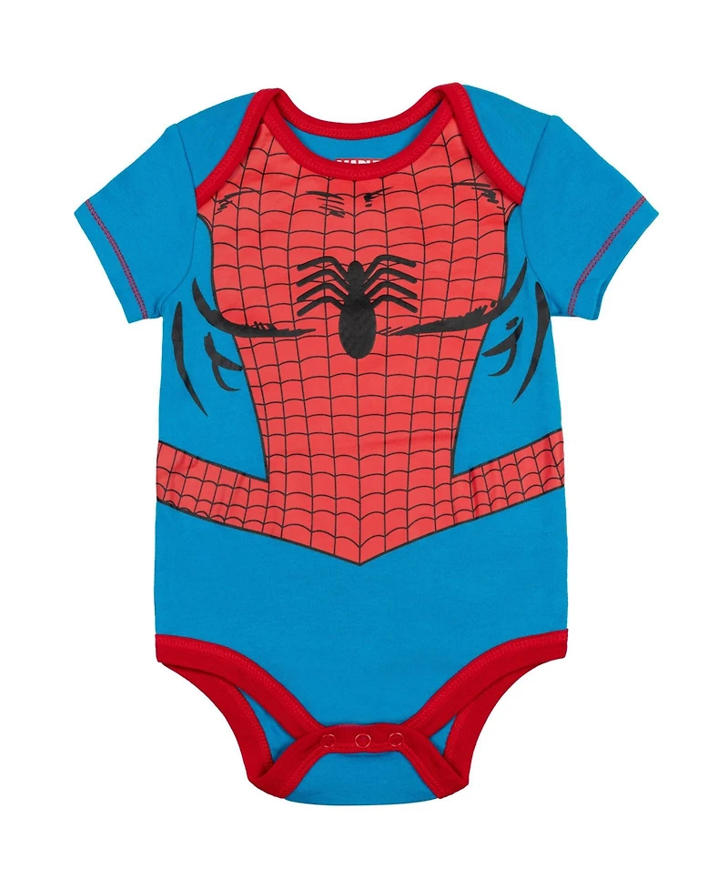 Avengers Baby Boys 5 Pack Bodysuits