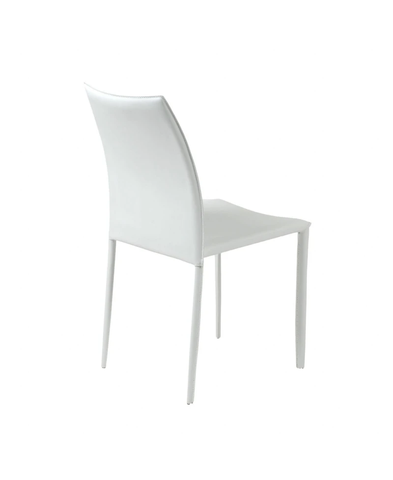 Set of 2 All Stacking Chairs for Dining Room Office or Event Seating