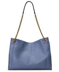 Lauren Ralph Lauren Bradley Large Pebbled Leather Tote Bag