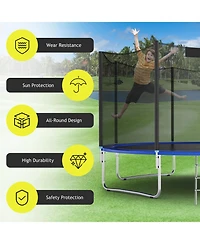 15 Feet Trampoline Replacement Safety Net