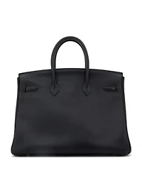 Pre-Owned Hermes Birkin 35 Handbag Ardennes with Gold Hardware
