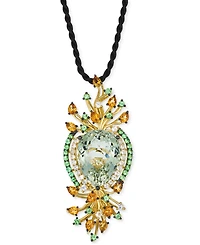 Le Vian Multi-Gemstone Silk Cord Pendant Necklace (19-1/3 ct. t.w.) in 14k Yellow Gold, 18"