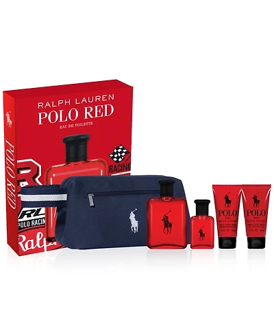 Ralph Lauren Men's 5-Pc. Polo Red Eau de Toilette Gift Set