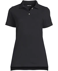 Lands' End Women's Short Sleeve Mesh Polo Shirt