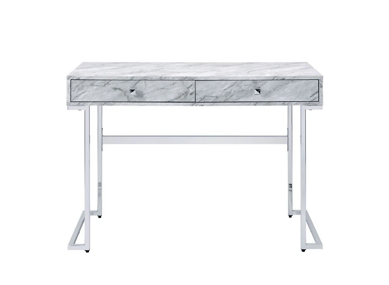 Compact Writing Desk with Two Drawers – Stylish and Practical