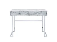 Compact Writing Desk with Two Drawers – Stylish and Practical
