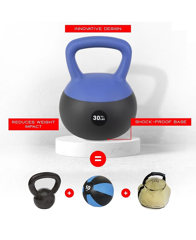 NonZero Gravity Iron Sand Soft Kettlebell