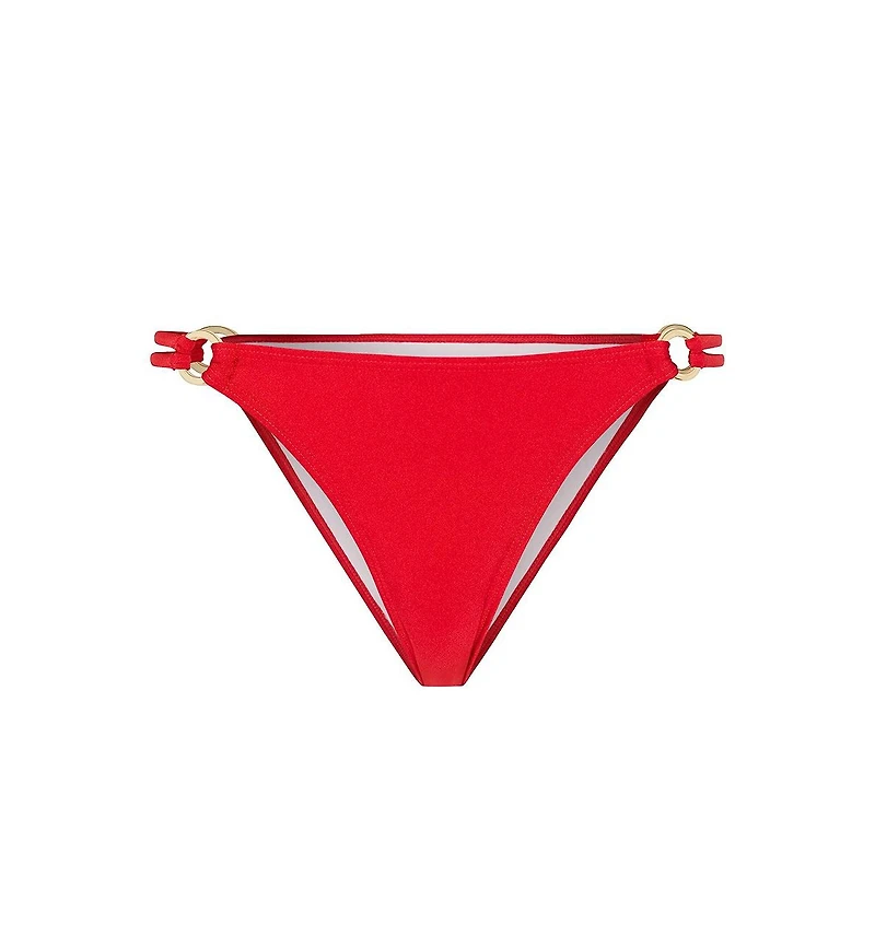 Lscn by Lascana Women's O-Ring Cheeky Bikini Swimsuit Bottom
