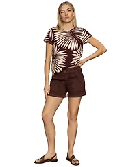 Sanctuary Women's Renegade Mid Rise Cuffed Shorts