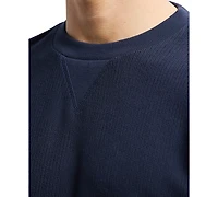 Men's Kaleb Long Sleeve Crewneck Textured T-Shirt