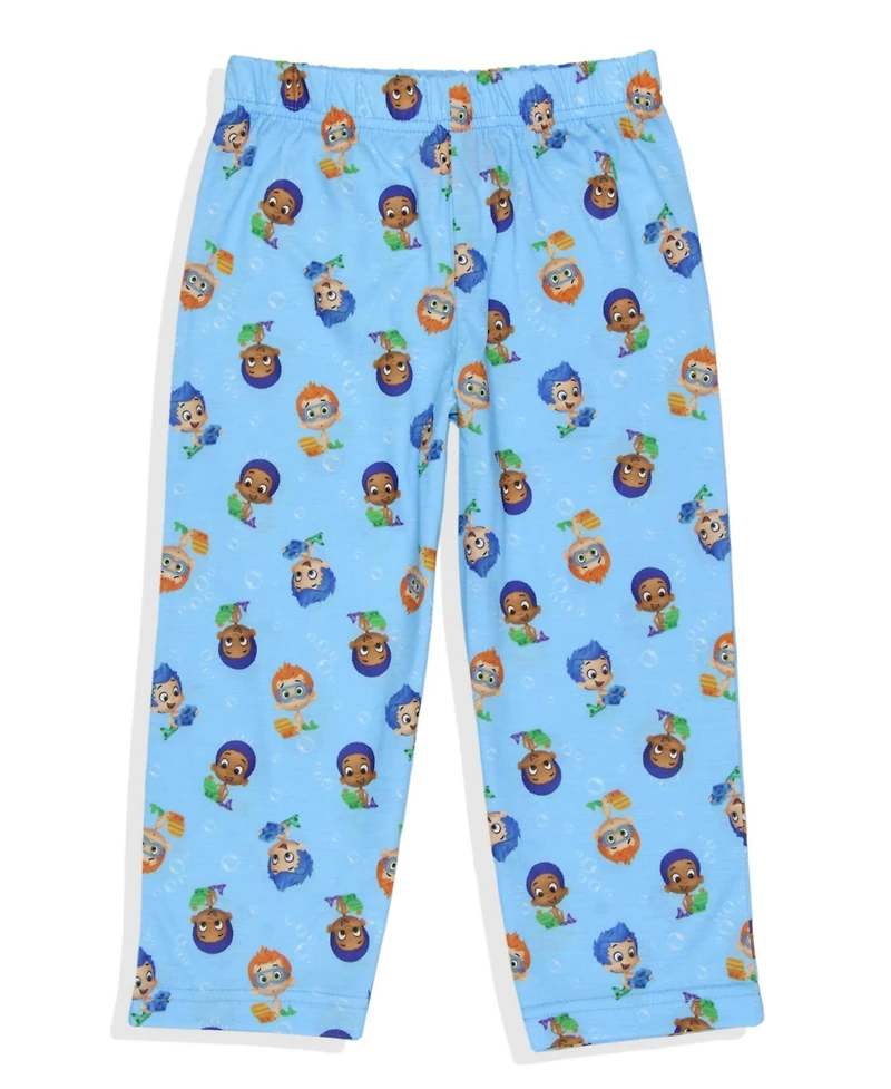 Bubble Guppies Toddler Boys Nickelodeon That Sounds Fishy 2-Piece Raglan Pajama Set