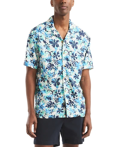 Beach Boys x Nautica Men's Floral Camp Shirt