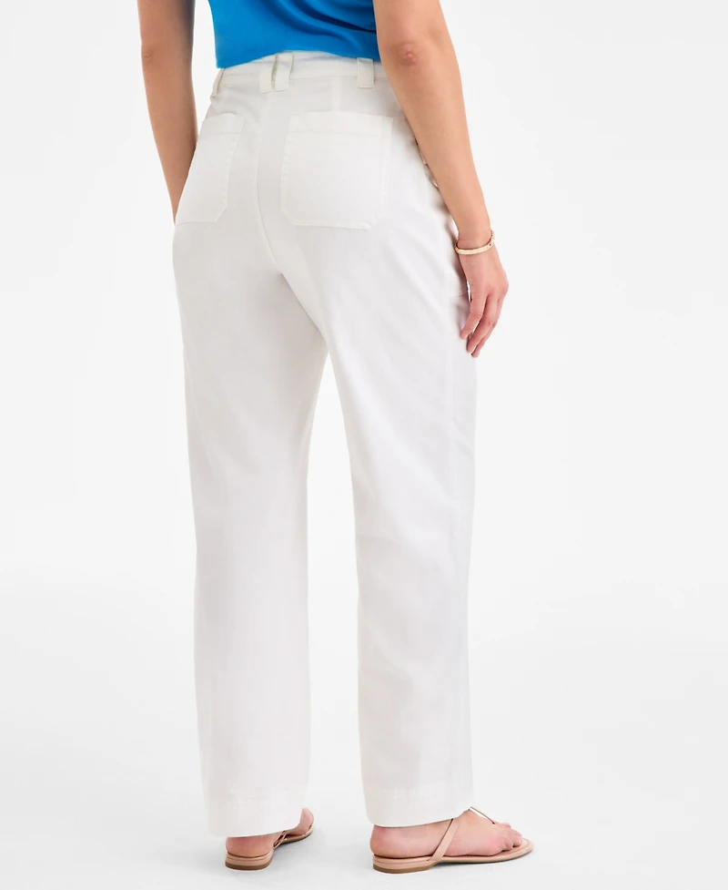 On 34th Women's Braided-Trim Cargo Pants, Exclusively at Macy's