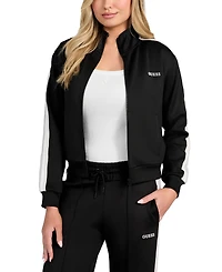 Guess Women's Yarrow Full-Zip Scuba-Knit Sweatshirt