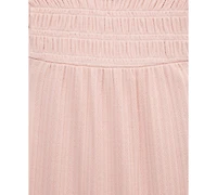 Little Me Baby Girls Jumpsuit & Headband Set