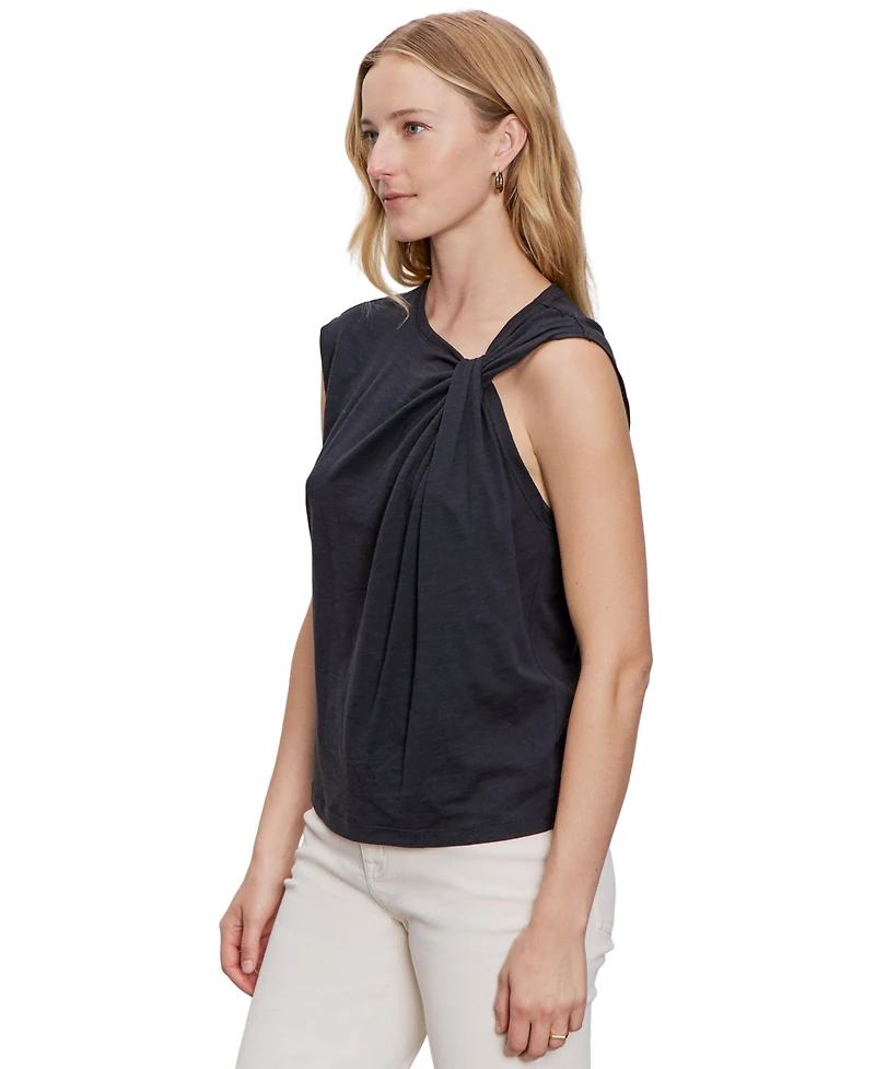 Sanctuary Women's So Twisted Asymmetric Muscle T-Shirt