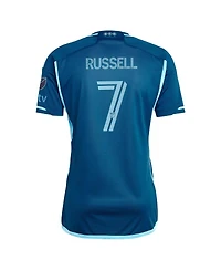 Adidas Men's Johnny Russell Navy Sporting Kansas City 2024 Diamonds Our Forever Authentic Player Jersey