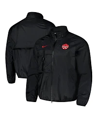 Nike Men's Black Canada Soccer 2024 Halo Anthem Full-Zip Jacket