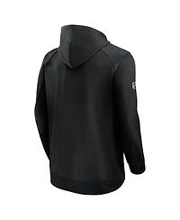 Fanatics Men's Black Boston Bruins Big Tall Authentic Pro Pullover Hoodie