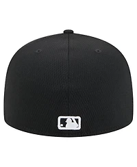New Era Men's Black San Francisco Giants 2025 Clubhouse 59FIFTY Fitted Hat