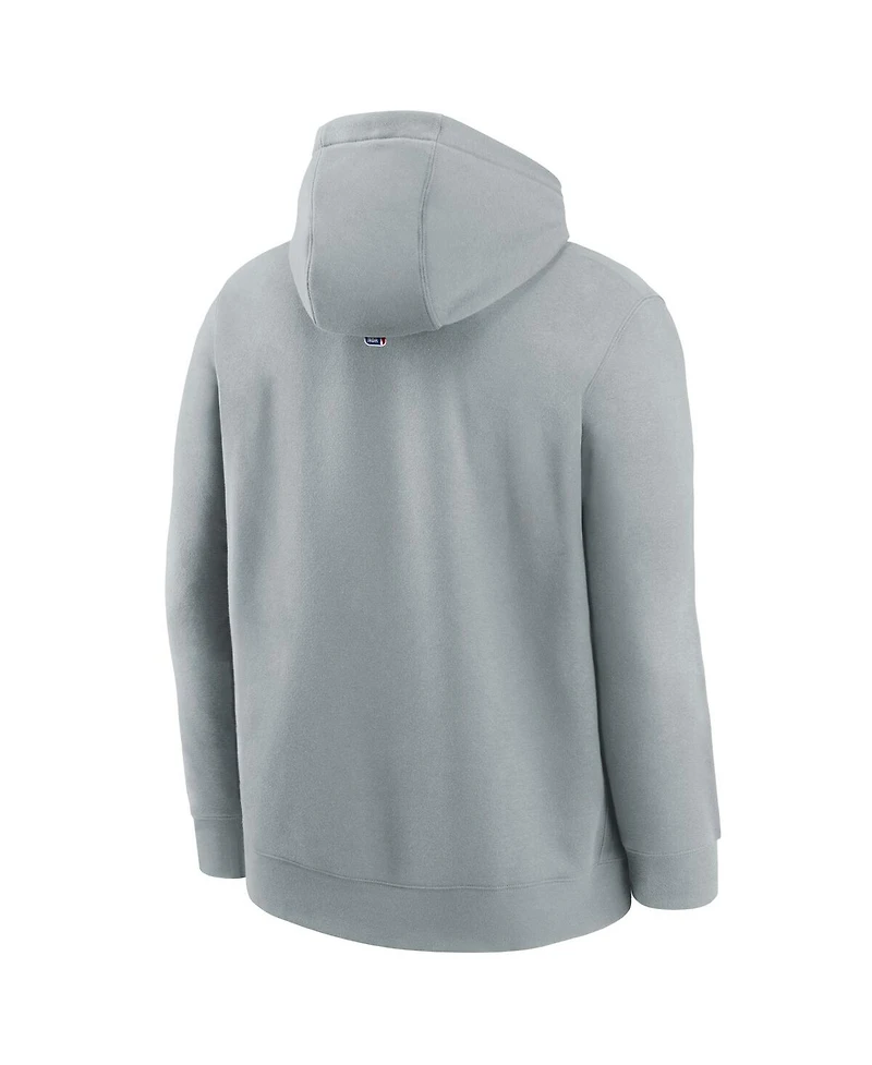Nike Big Boys and Girls Silver Orlando Magic 2024/25 City Edition Club Fleece Pullover Hoodie