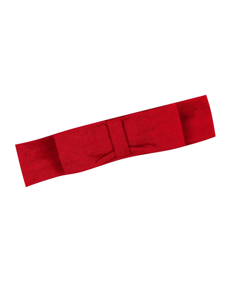 Outerstuff Newborn 3-Piece White/Red Los Angeles Angels Sweet Catcher Bodysuit, Headband and Skirt Set