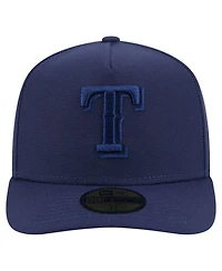 New Era Men's Navy Texas Rangers Color Pack A-Frame 59FIFTY Fitted Hat