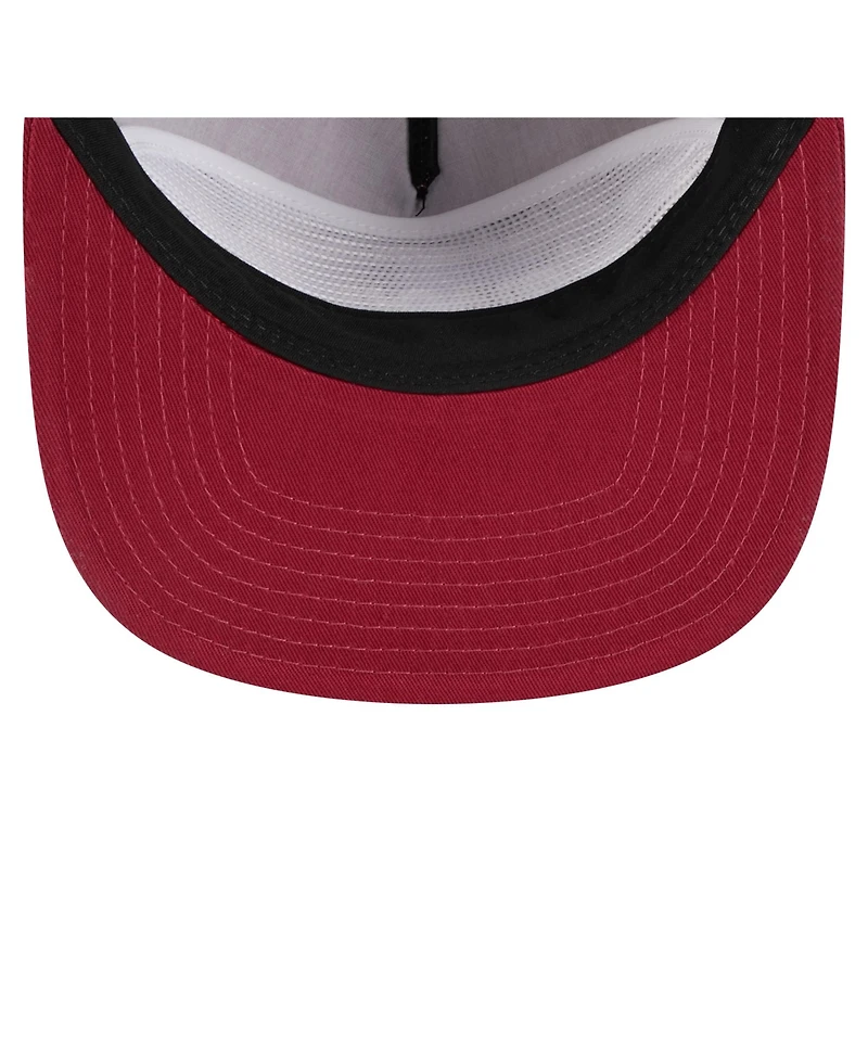 New Era Men's Crimson Alabama Crimson Tide Adventure Team Text Golfer Snapback Hat
