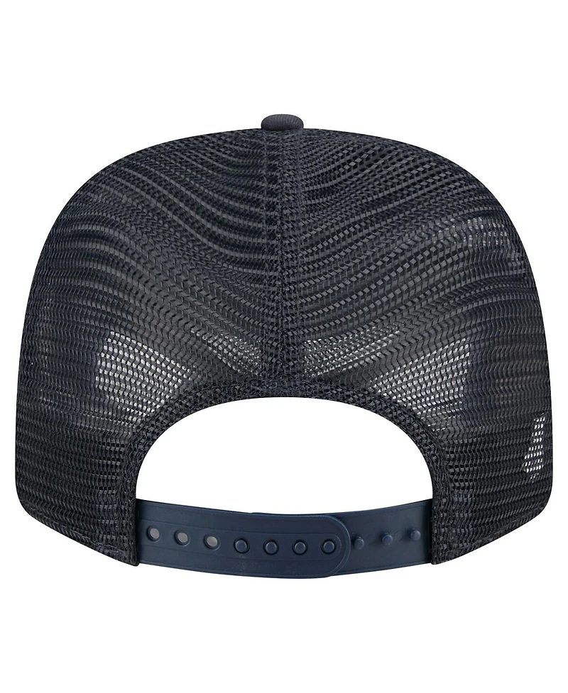 New Era Men's Navy Notre Dame Fighting Irish Primary 9SEVENTY Trucker Stretch-Snap Hat