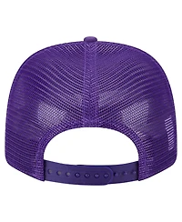 New Era Men's Purple Minnesota Vikings Main Trucker 9SEVENTY Stretch Snap Hat