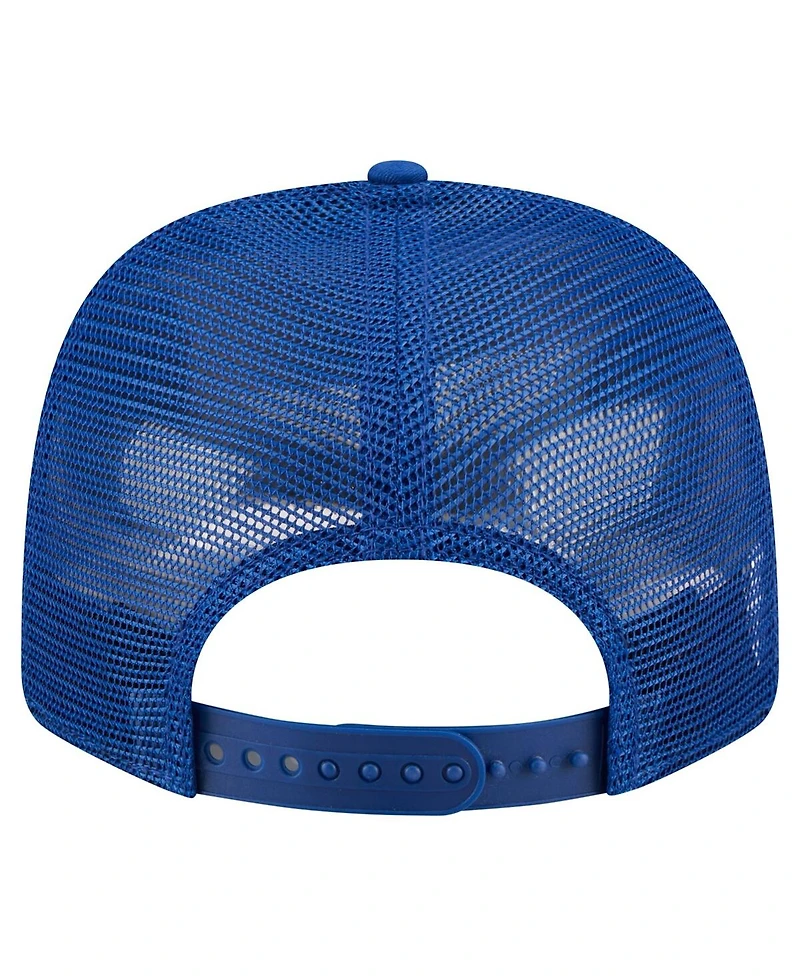 New Era Men's Royal Duke Blue Devils Primary 9SEVENTY Trucker Stretch-Snap Hat